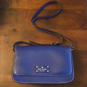 WORN ONCE Blue Kate Spade Crossbody Bag